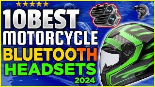 Top 10 Best Motorcycle Bluetooth Headsets of 2024