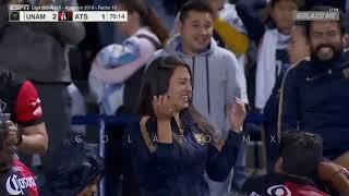 Pumas Vs Atlas 5-1 Resumen y Goles Liga MX J16 AP2019
