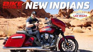 New Indian Motorcycle Lineup In Las Vegas