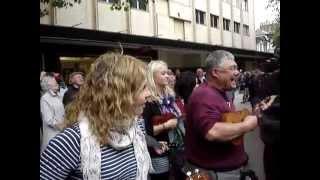 Ukulele Festival of Great Britain 2013 Big Busk - Rawhide