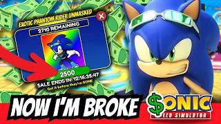 Why THIS LIMITED Sonic Speed Simulator SKIN Is Making Players LEAVE...