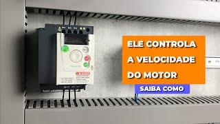 Como funciona o INVERSOR DE FREQUÊNCIA e como ele controla a velocidade do MOTOR ELÉTRICO?