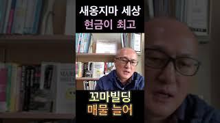 꼬마빌딩, 중소형 빌딩 매물이 많아지는 서울, 인생은 새옹지마 #꼬마빌딩 #유명연예인 #현금최고