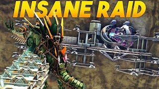 SOLO Raiding INSANE Location With This BROKEN STRATEGY - ARK