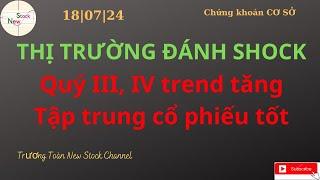 Thị trường đánh shock, Quý III, IV tăng, Tập trung vào cổ phiếu tốt | Trương Toàn New Stock Channel