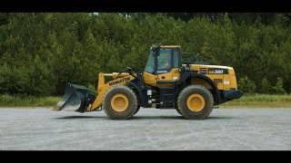 Komatsu WA380-8 work equipment operation