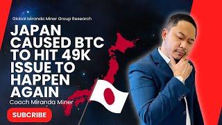 will Japan cause BTC to hit 49k again?