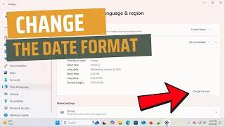 How to Change the Date Format in Windows 11 | Easy Tech Steps