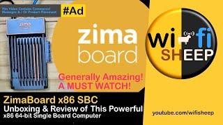 #ZimaBoard #x86 SBC Unboxing & Review