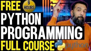 FREE Python Programming ( Full Course ) Python Tutorial For Beginners