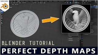 How To Create PERFECT Depth Maps In Blender [COMPLETE TUTORIAL]