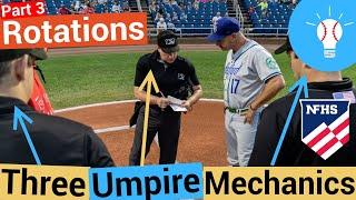 Three Umpire System - Part 3: Rotations