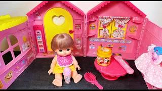 11 Minutes Satisfying with Unboxing Mell Chan Beautiful House | Mell Chan Doll ASMR Video