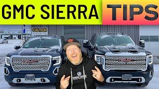 GMC SIERRA TIPS!