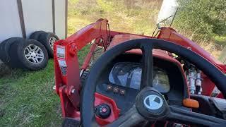 Taking Bucket off of the Tractor