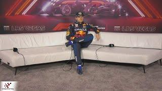 Max Verstappens Post Race Press Conference Las Vegas Grand Prix 2024