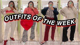 what i actually wear in a week at home (cute and casual ootw)