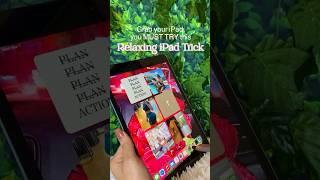 iPad tricks/hacks you MUST try! IG:@lullxury | :lulltiasiaxxv@gmail.com #ipad #relaxingsounds