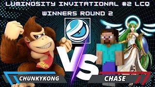 ChunkyKong (Donkey Kong) Vs. Chase (Steve/Palutena) | LG Invitational #2 LCQ | WR2 | SSBU