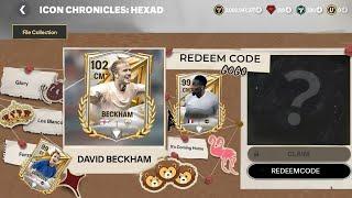 NEW REDEEM CODE! FREE 7x ICONS, NEW ICON CHRONICLES IN FC MOBILE