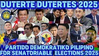 Dutertes pulso ng taong bayan para senatoriable election 2025,sino iboboto mo ? philippines