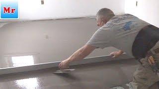 How to Make a Floor Leveling with Concrete Self Leveling Compound MrYoucandoityourself