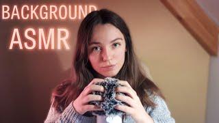 BACKGROUND ASMR  Mic Attention, Mouth Sounds, Bug Searching, Inaudible Whispering, etc.