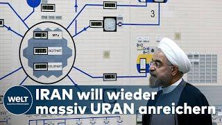 PROVOKATION: Urananreicherung - Iran will massiv gegen Atomabkommen verstoßen