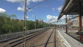 Cab ride Stockholm - Västerås - Örebro - Hallsberg - Göteborg, part 1 Norra bantorget - Västerås