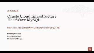 How to connect to HeatWave DB Systems via MySQL Shell