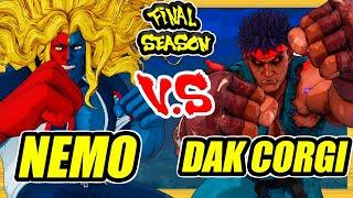 SFV CE  Nemo (Gill) vs DakCorgi (Kage)  Ranked Set  Street Fighter 5