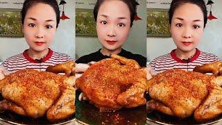 ASMR Spicy Food MUKBANG | Eating Whole Chicken Mukbang | 양념치킨찜 먹방 | 통닭구이김치 |중국먹방/묵은지닭볶음탕 | 매운음식집밥 먹방