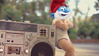 The Smurfs & Baby Dance - Coffin Dance Meme (Parody)