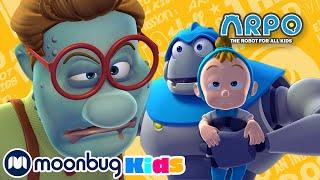 ‍️ No More Running From Zombies ‍️ ARPO 로봇 알포 - Super Kids Cartoons - MOONBUG - Superheroes