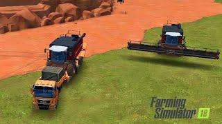 farming simulator 18| hearvesting| gaming onus #fs18