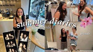 SUMMER DIARIES EP 1: bowling, walking around city, shopping, friends, etc.