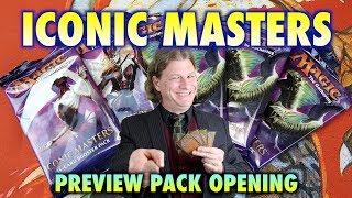 MTG - Iconic Masters Preview Pack Opening of Magic: The Gathering Cards