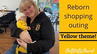 Reborn outing (Yellow theme!) - People cannot believe the Reborns are Dolls!