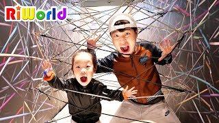 Escape the room. Playground, Kids, family fun. RIWORLD