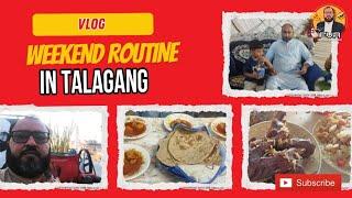 Weekend Routine in Talagang | Amjed Ustad ka Nashta | Food Vlogs with Rabbani