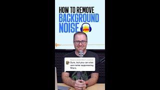 How to remove background noise with Audacity