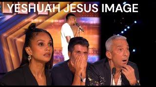 BRITAIN GOT TALENT ||YESHUAH JESUS IMAGE SONG FROM AN AFRICAN BOY SHOCKS JUDGES ||HIS VOICE IS PURE