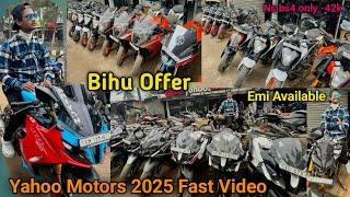 Yahoo Motors || 2025 || Bihu Offer | Second Hand Bike Market in Guwahati || NS RS MT RC Duke ||