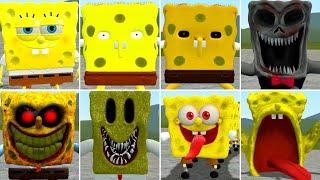 I BECAME SPONGEBOB IN ALL TYPES In Garry's Mod