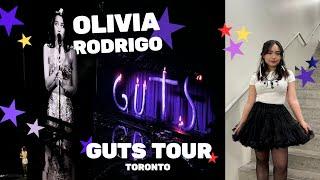 Olivia Rodirgo GUTS Tour | grwm, guts makeup inspired looks, toronto concert vlog, fancams,.. etc