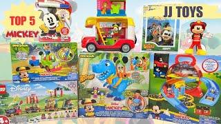 Top 5 Disney Mickey Mouse Toys Collection Unboxing Review ASMR