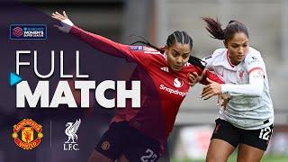 Full Match: Manchester United v Liverpool | Barclays WSL 2024-25