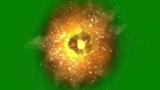 Big Digital Explosion Green Screen Free Backgorund Video Effect Footage AA VFX