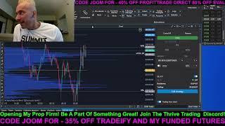 Join Me To Trade The Open! Use Code JOOM for 35% Off Tradeify - MFF and HUGE Profittrader Discounts!