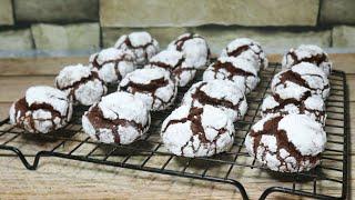 Chocolate Crinkles | A Moist Chocolate Crinkle Recipe